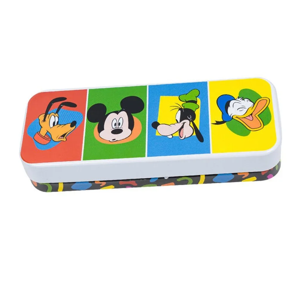 Disney Mickey Mouse and Friends Tin Pencil Case - NEW